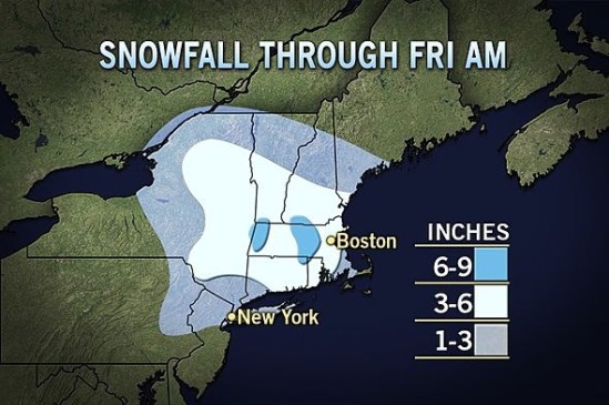Revised Snow Map