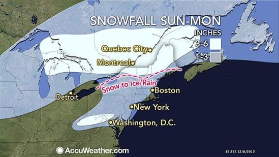 Little wintry weather tonight