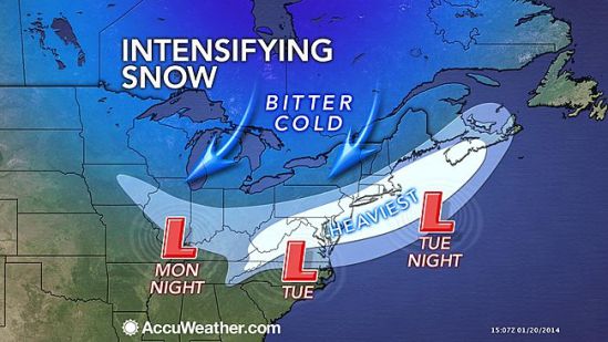 Tuesday Snowstorm taking shape!!